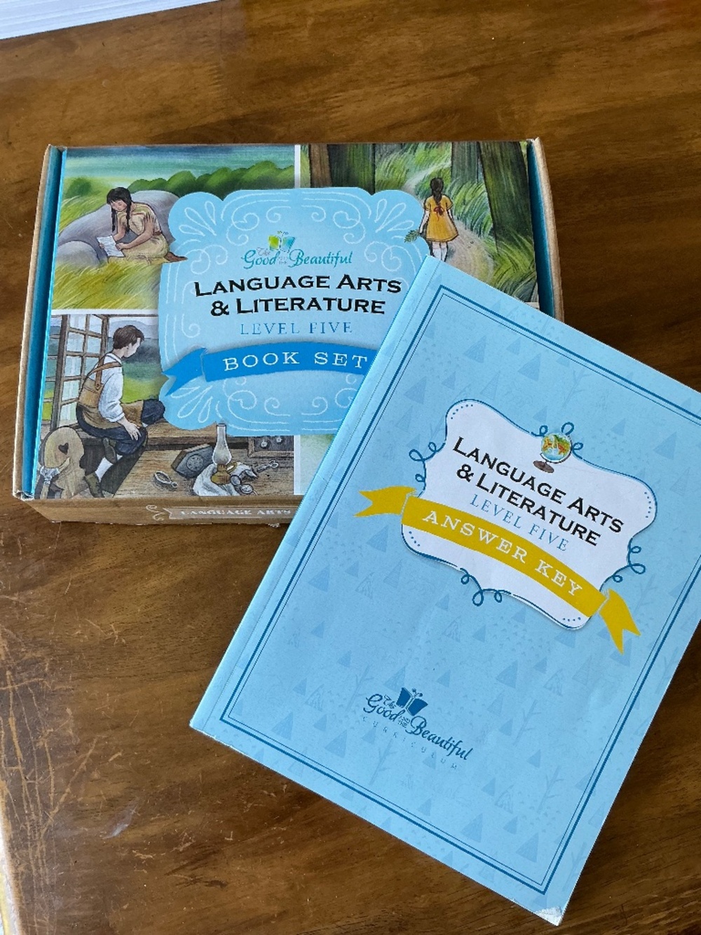 The Good and the Beautiful Level 5 book set and key